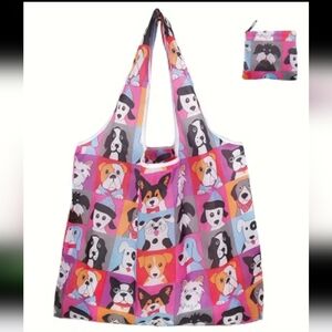Dog Pattern Shoulder Bag -